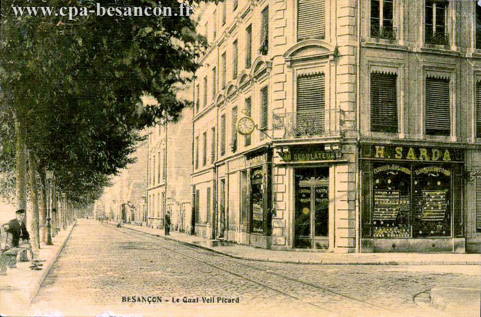 BESANÇON - Le Quai Veil Picard